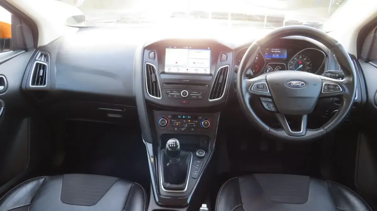 Used Ford Focus Titanium X 2017 Orange Hatchback