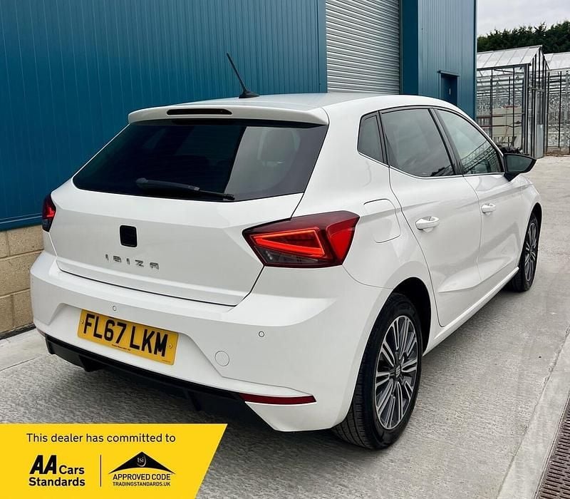 White Used 2017 Seat Ibiza XCELLENCE Hatchback | £7,995 (Fair price) - Image 1/4