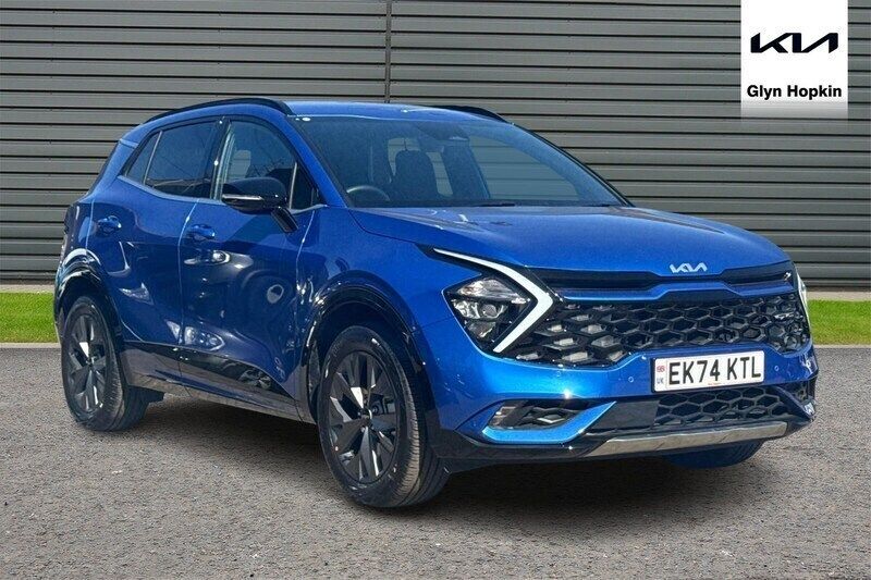Blue Used 2024 Kia Sportage 2 SUV | £29,624 (Fair price) - Image 1/4