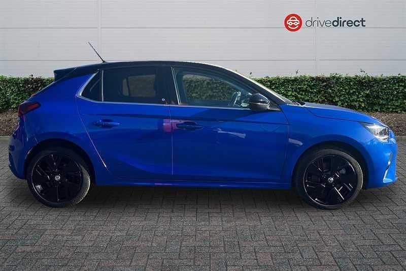 Used Vauxhall Corsa-e Elite 100 kW (136 HP) 2020 Blue Hatchback