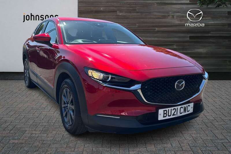 Red Used 2021 Mazda CX-30 SUV | £14,444 (Good price) - Image 1/4