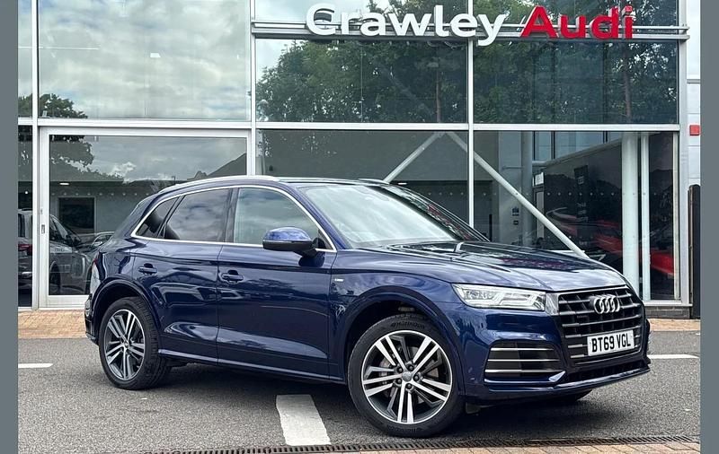 Blue Used 2019 Audi Q5 Competition SUV | £25,990 (Fair price) - Image 1/4