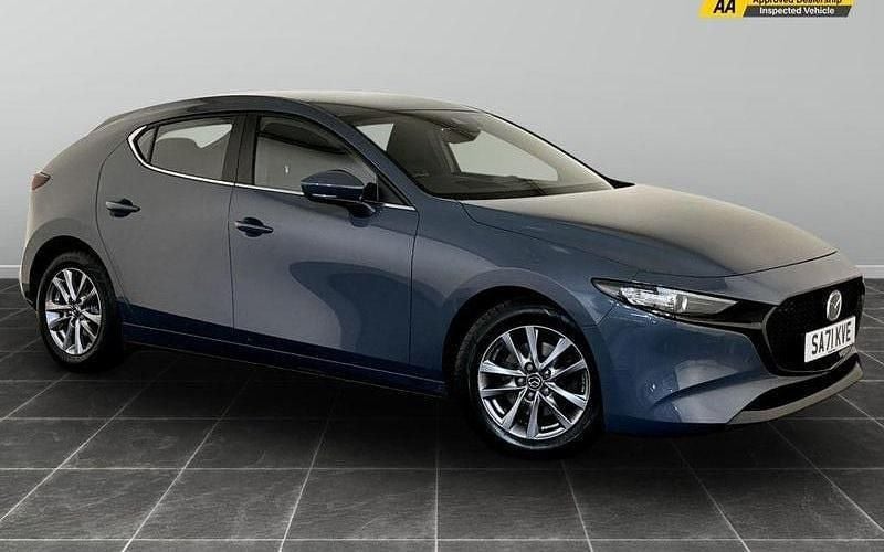 Grey Used 2021 Mazda 3 Hatchback | £11,695 (Super price) - Image 1/2
