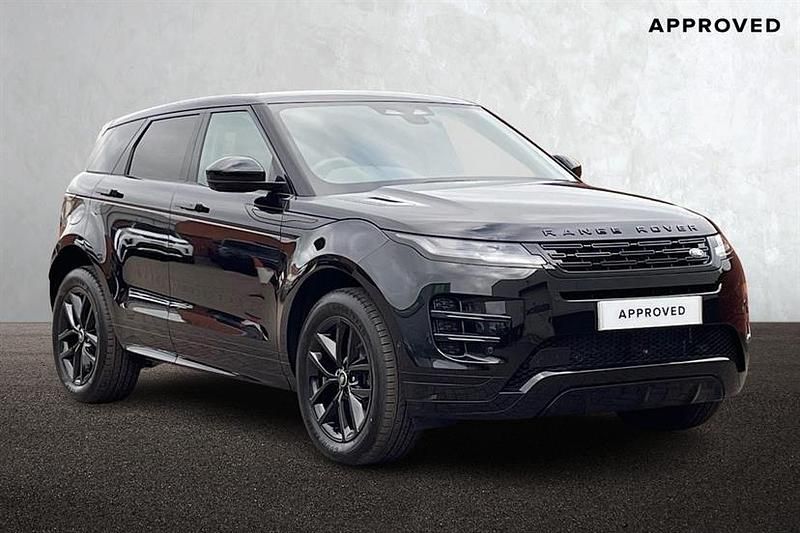 Black Used 2025 Land Rover Range Rover evoque SUV | £48,650 - Image 1/4