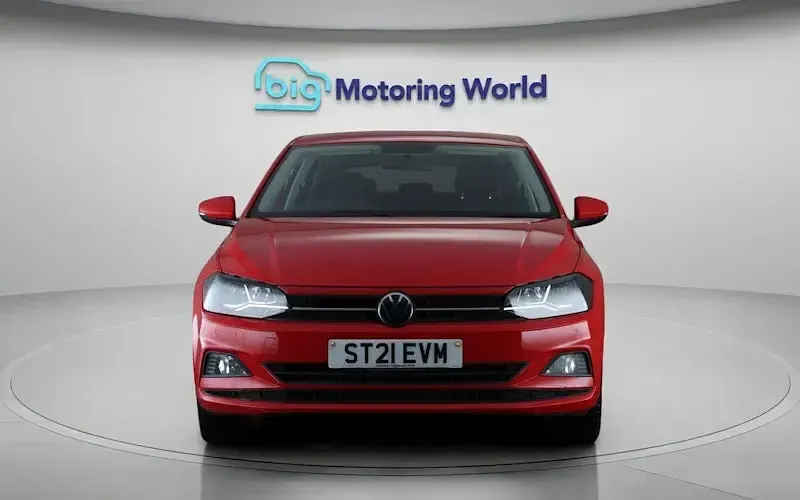 Used VW Polo Match 95 HP (69 kW) 2021 Red Hatchback
