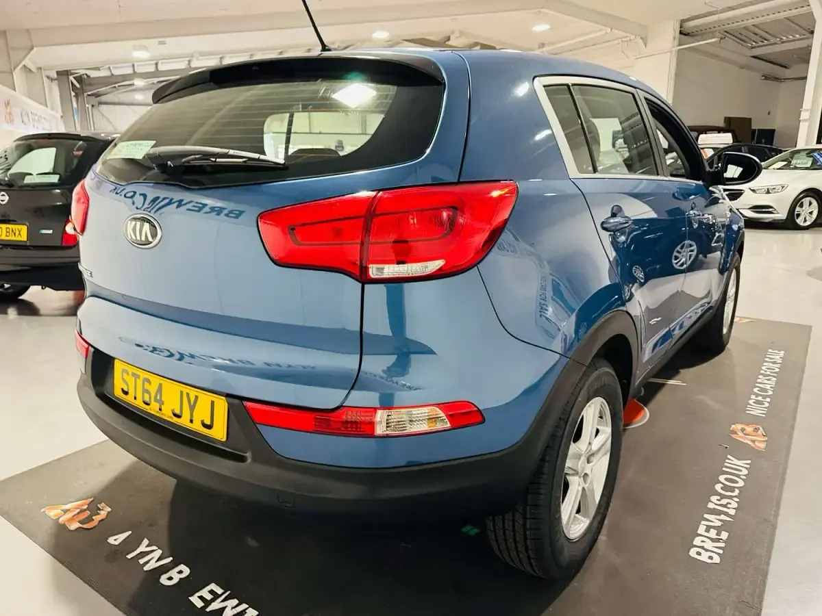 Used Kia Sportage 135 HP (99 kW) 2014 Blue SUV