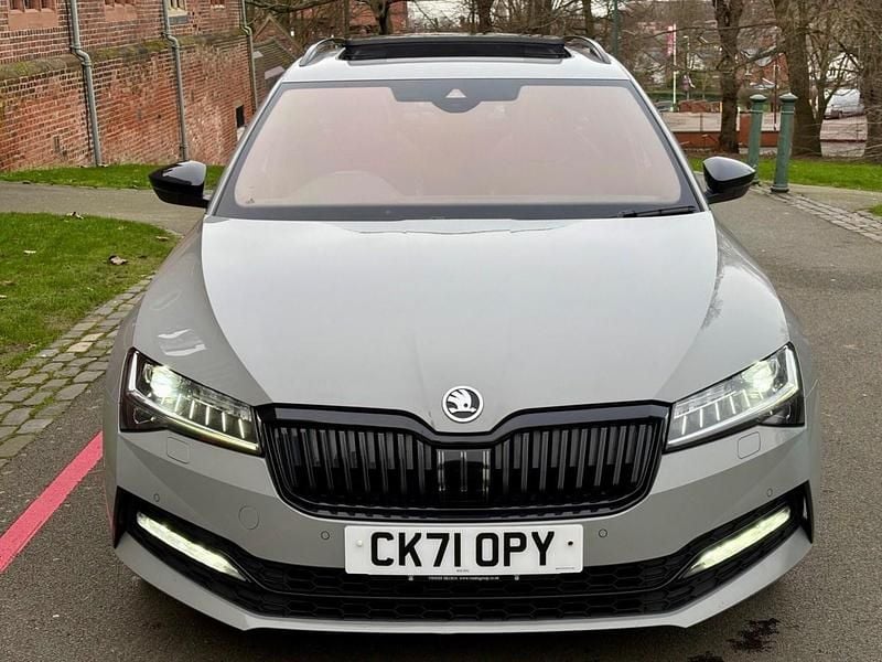 Used Skoda Superb SportlinePlus 2021 Grey Estate