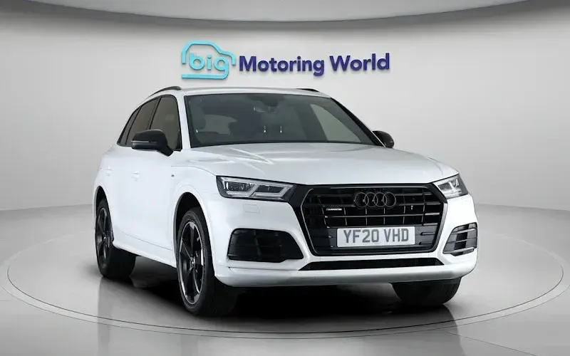 Used Audi Q5 Black Edition 190 HP (139 kW) 2020 White SUV