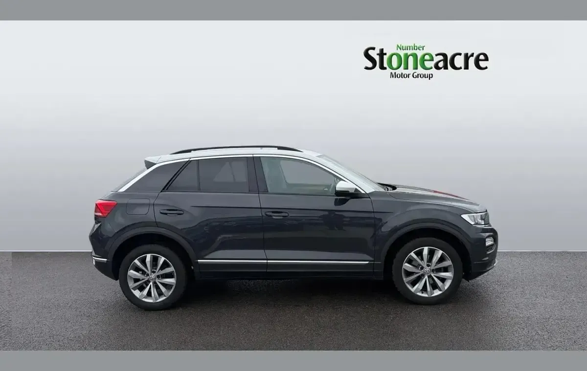 Used VW T-Roc Design 150 HP (110 kW) 2019 Grey SUV