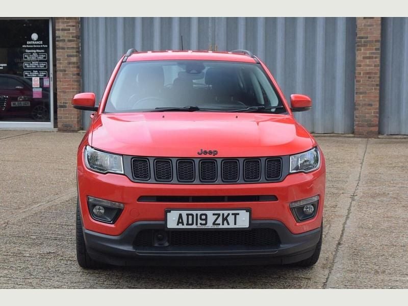 Red Used 2019 Jeep Compass Night Eagle SUV | £11,495 (Fair price) - Image 1/4