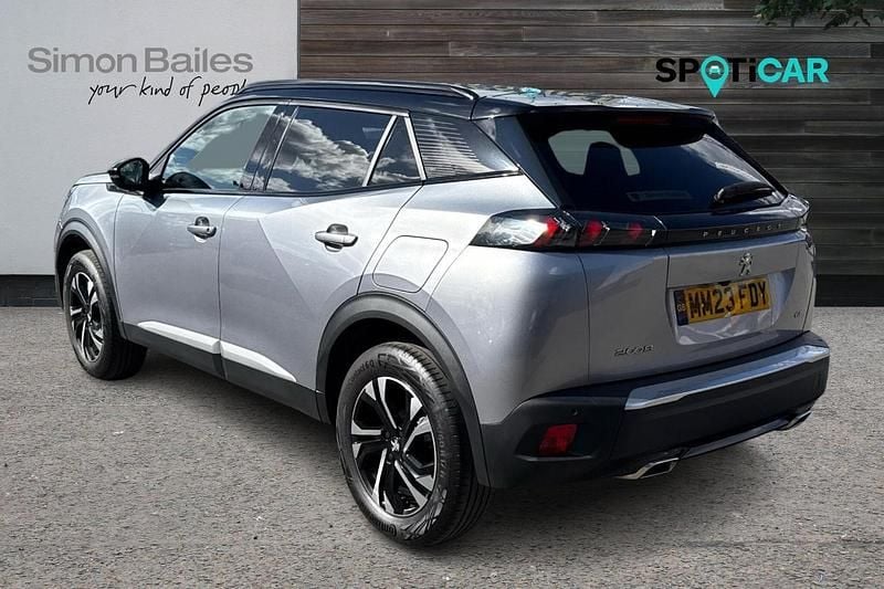 Grey Used 2023 Peugeot 2008 GT SUV | £19,940 (Fair price) - Image 1/4