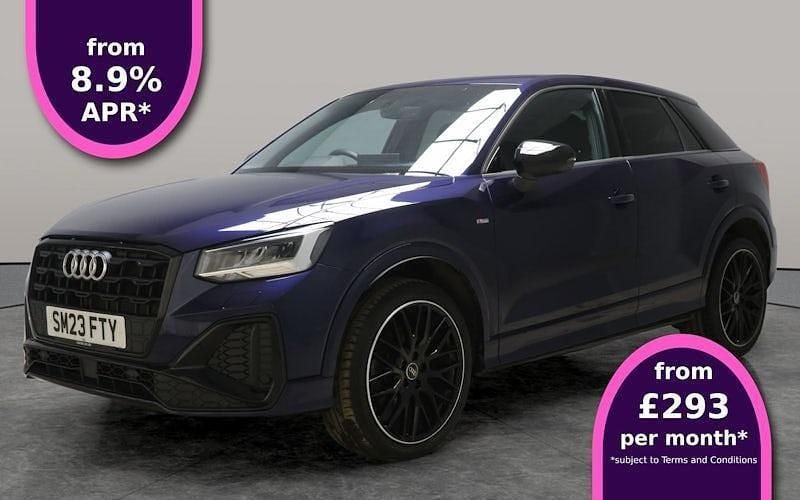 Blue Used 2023 Audi Q2 Black Edition SUV | £20,978 (Fair price) - Image 1/3
