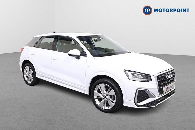 White Used 2022 Audi Q2 S-Line SUV | £21,249 (Good price) - Image 1/4