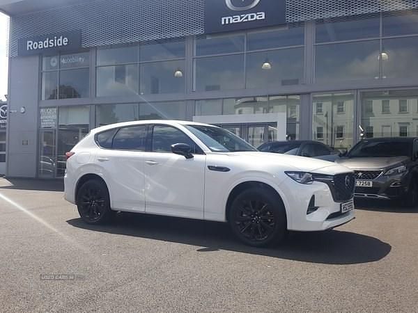 White Used 2024 Mazda CX-60 Homura-Line SUV | £32,950 (Fair price) - Image 1/4