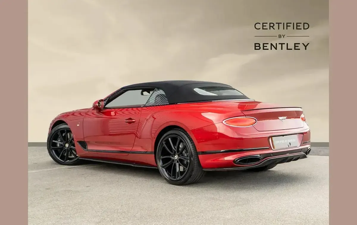 Used Bentley Continental GT Convertible 625 HP (459 kW) 2020 Red Cabriolet