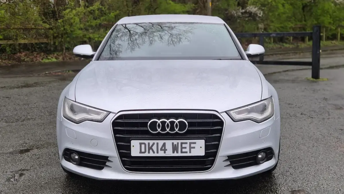Used Audi A6 S-Line 190 HP (139 kW) 2014 Silver Sedan