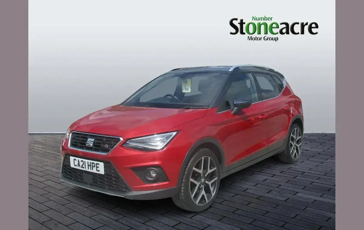 Used Seat Arona FR Sport 110 HP (80 kW) 2021 Red SUV