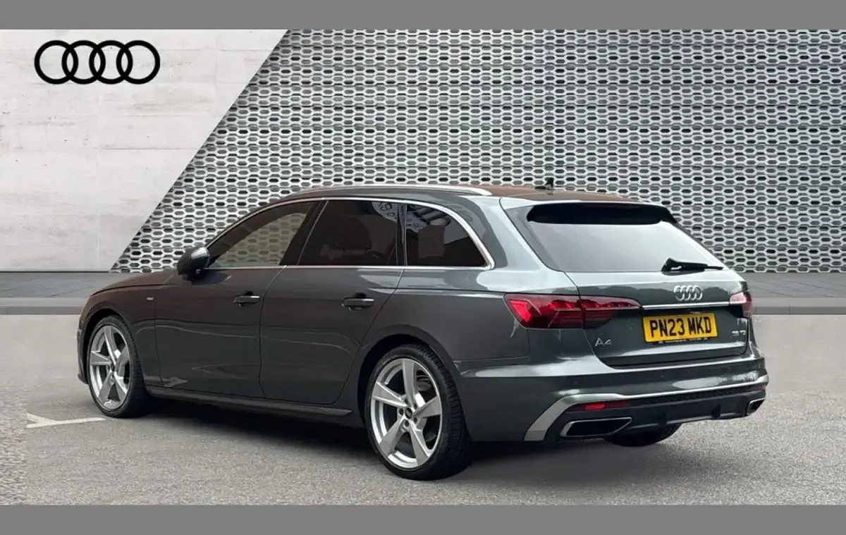 Used Audi A4 S-Line 163 HP (119 kW) 2023 Daytona grey Estate