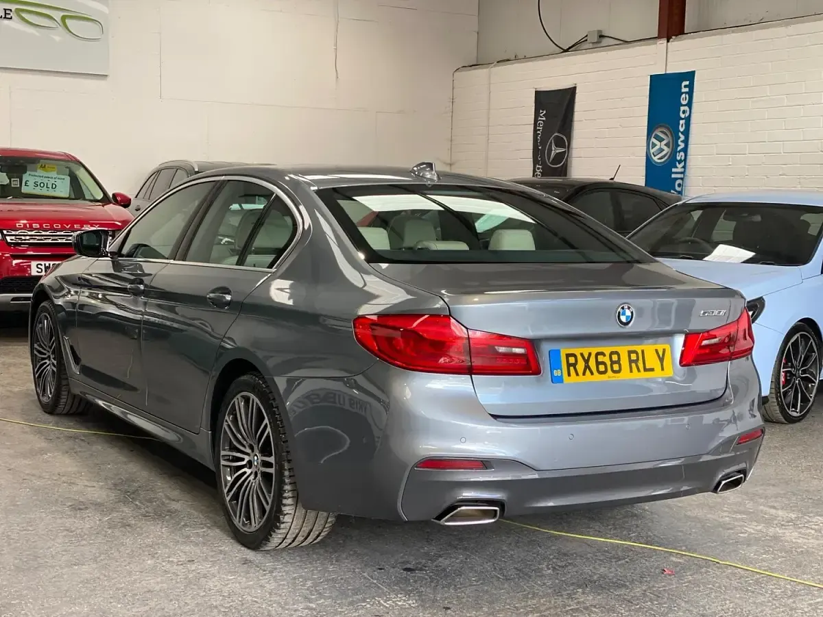 Used BMW 530 M Sport 2018 Blue Sedan