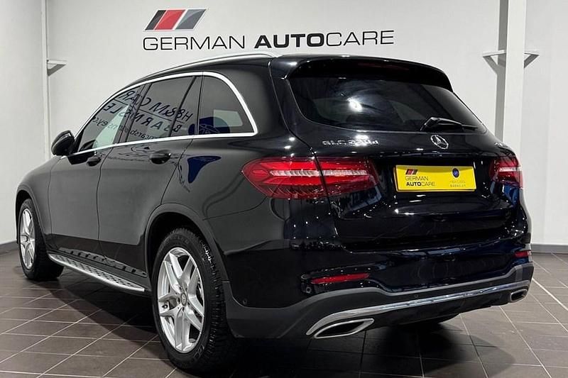Used Mercedes GLC220 AMG line 170 HP (125 kW) 2016 Black SUV