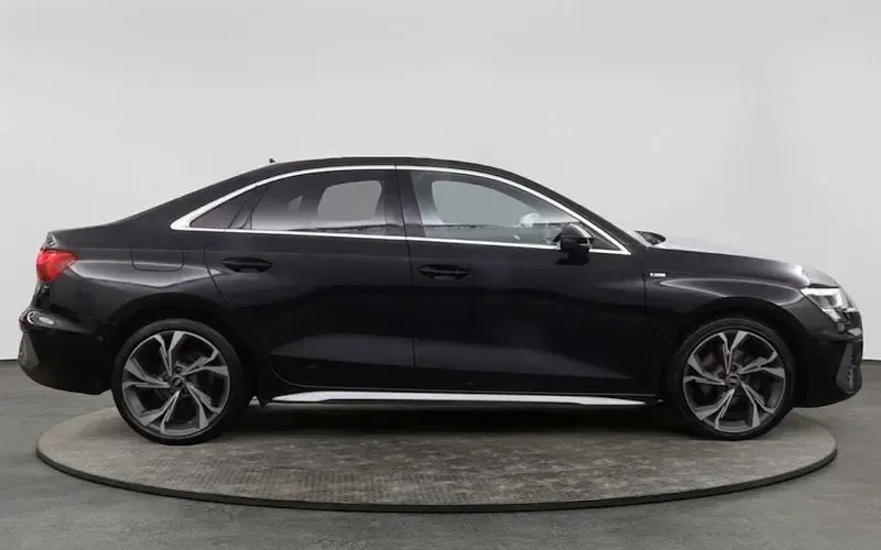 Used Audi A3 S-Line 110 HP (80 kW) 2023 Black Sedan
