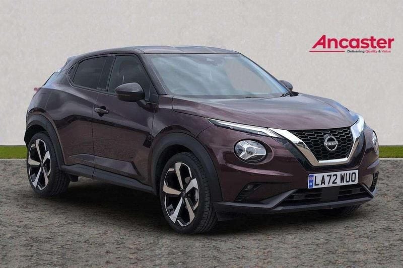 Red Used 2023 Nissan Juke Tekna SUV | £16,695 (Fair price) - Image 1/4