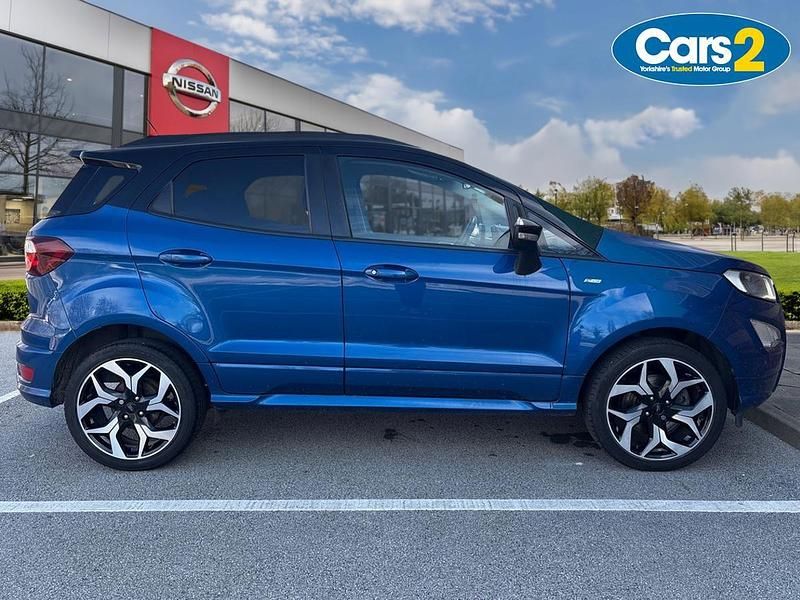 Used Ford Ecosport ST-Line 123 HP (90 kW) 2018 Blue SUV