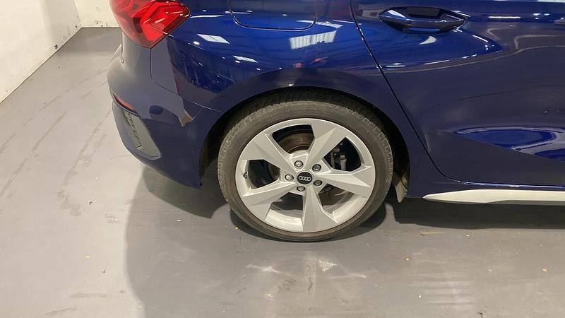 Used Audi A3 S-Line 150 HP (110 kW) 2023 Blue Sedan