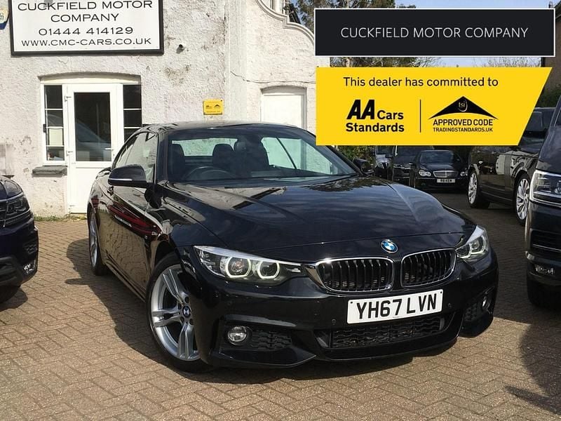 Used BMW 420 M Sport 190 HP (139 kW) 2017 Black Cabriolet