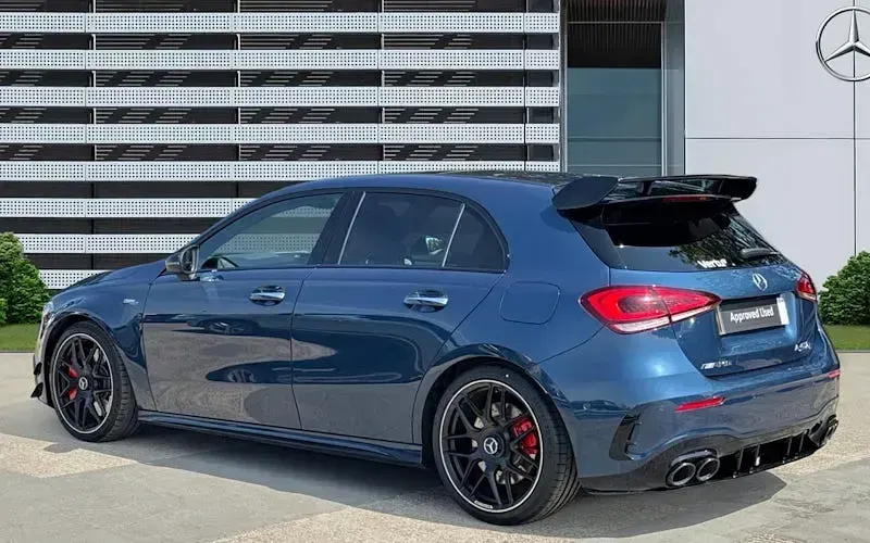 Used Mercedes A45 AMG AMG 421 HP (309 kW) 2022 Blue Hatchback
