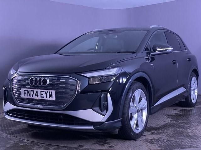 Used Audi Q4 e-tron S-Line 210 kW (286 HP) 2024 Black SUV