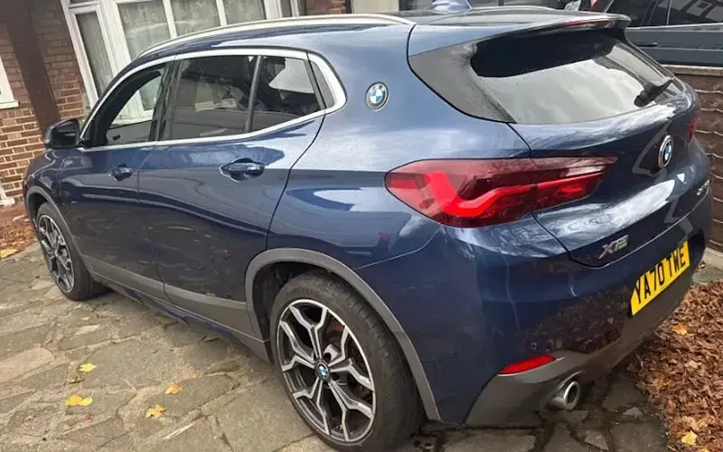 Used BMW X2 M Sport 220 HP (161 kW) 2021 Blue SUV