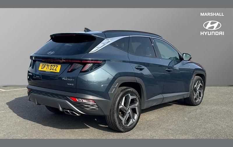 Used Hyundai Tucson Premium 227 HP (166 kW) 2021 Blue SUV