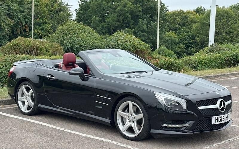 Black Used 2015 Mercedes SL400 AMG Cabriolet | £27,990 (Fair price) - Image 1/4
