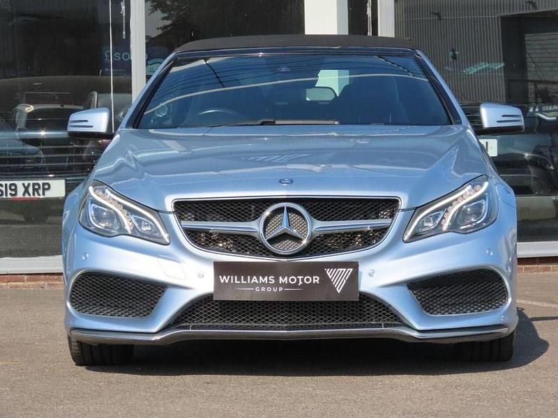 Used Mercedes E350 AMG line 2015 Silver Cabriolet
