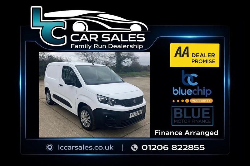 Used Peugeot Partner 131 HP (96 kW) 2021 White MPV