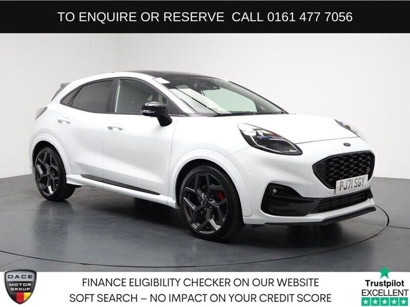 White Used 2022 Ford Puma ST SUV | £18,280 (Good price) - Image 1/3