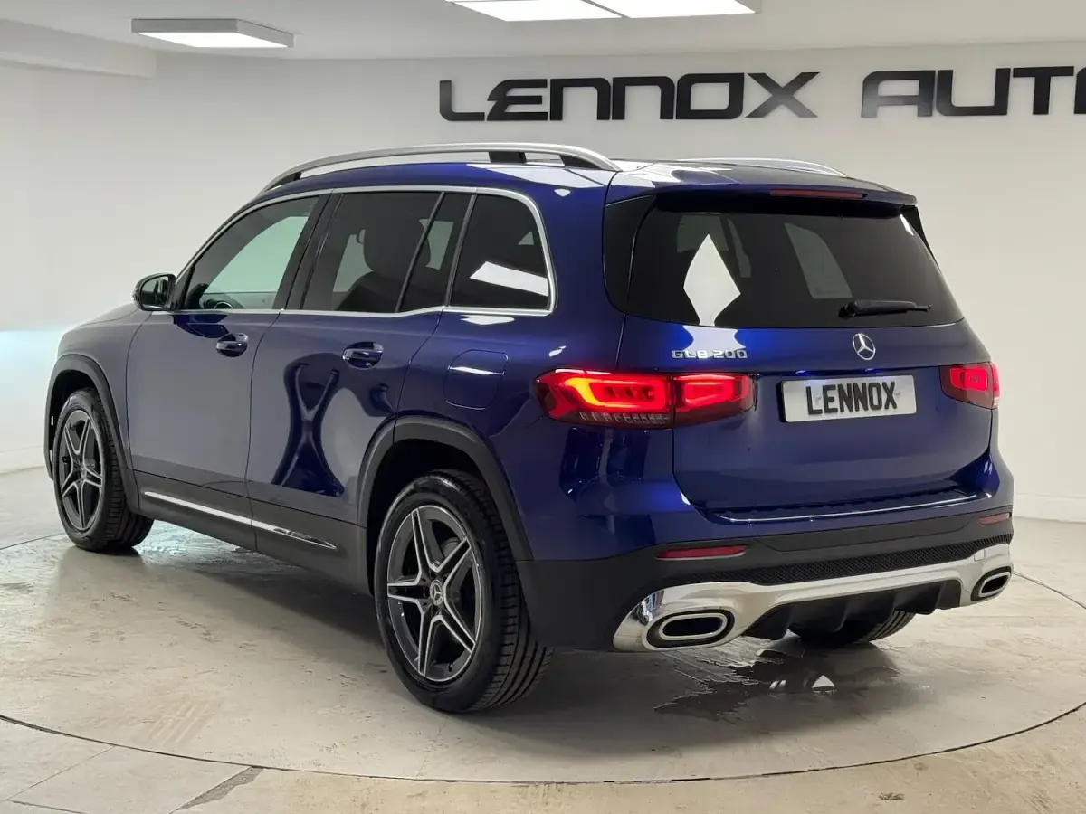 Used Mercedes GLB200 AMG line 163 HP (119 kW) 2023 Blue SUV