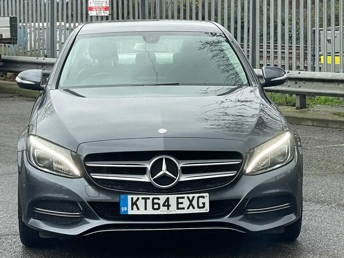 Used Mercedes C200 2015 Grey Sedan