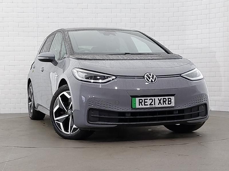Grey Used 2021 VW ID.3 Pro Performance Hatchback | £14,298 (Expensive) - Image 1/4