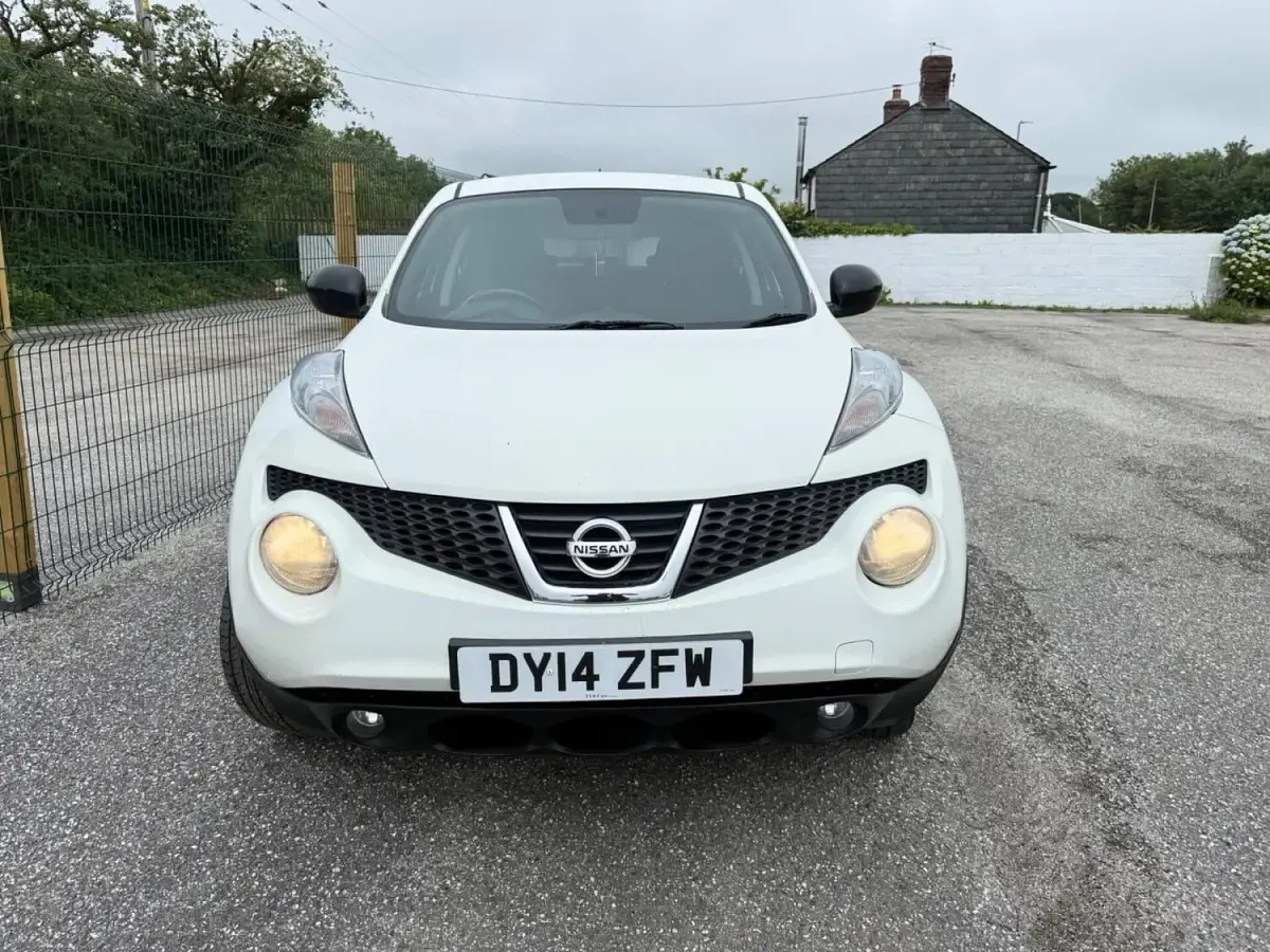 Used Nissan Juke N-TEC 2014 White SUV