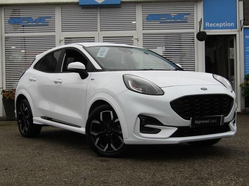 Used Ford Puma ST-Line X 125 HP (91 kW) 2022 White SUV