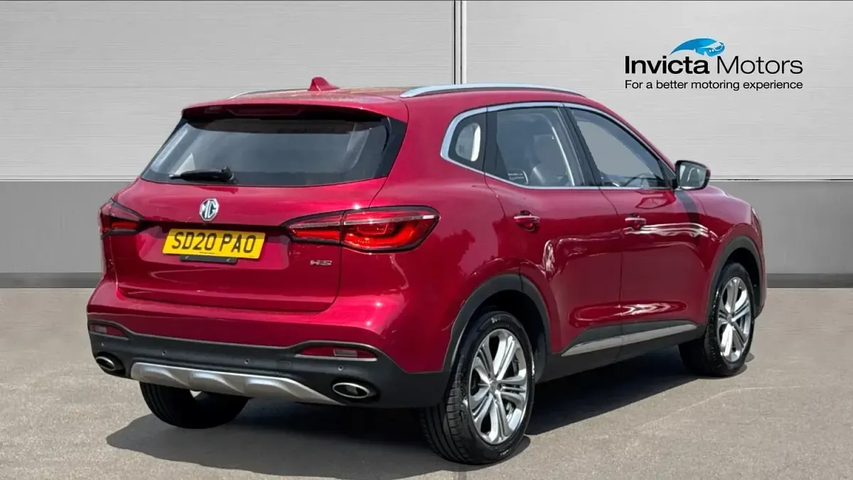 Used MG HS Exclusive 162 HP (119 kW) 2020 Tricoat red metallic SUV