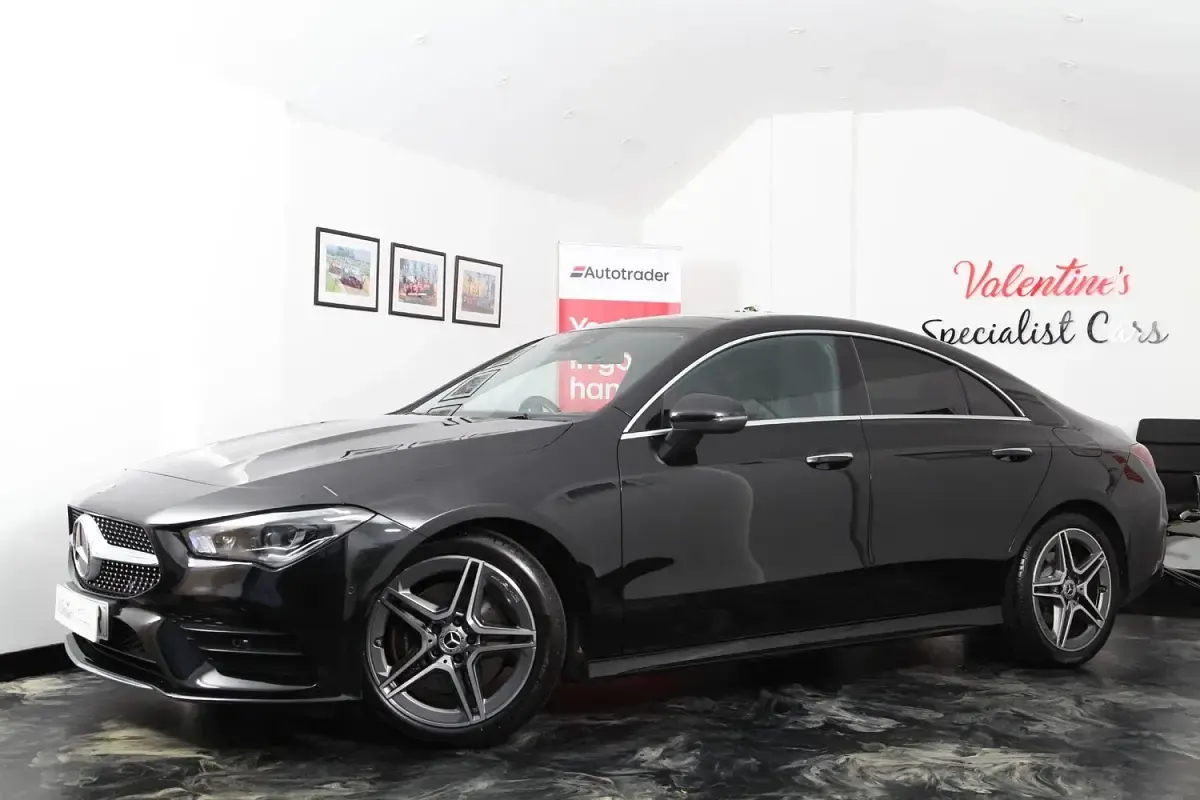 Used Mercedes CLA220 AMG Line Premium Plus 190 HP (139 kW) 2020 Black Sedan
