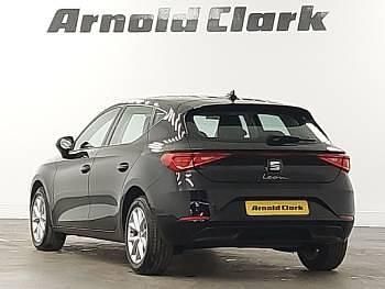 Used Seat Leon SE 115 HP (84 kW) 2022 Black Hatchback