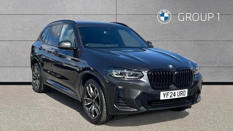 Grey Used 2024 BMW X3 M Sport SUV | £38,495 (Good price) - Image 1/4