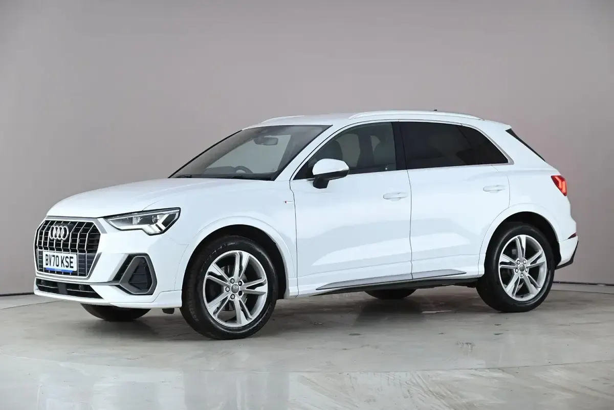 Used Audi Q3 S-Line 150 HP (110 kW) 2020 White SUV