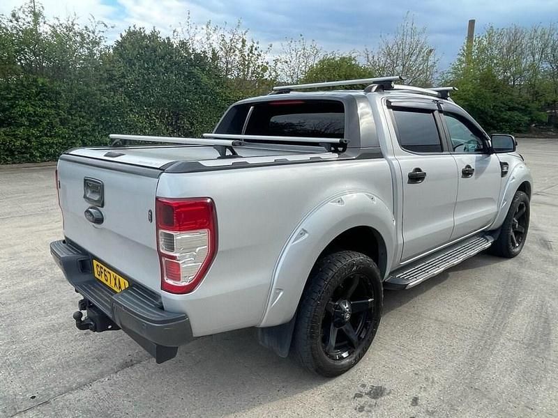 Begagnad Ford Ranger Wildtrack 200 HK (147 kW) 2017 Silver Pickup