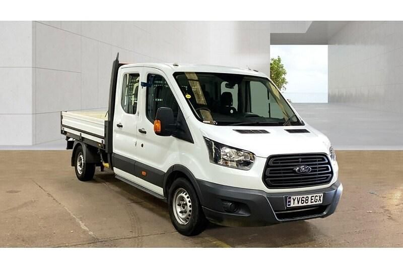 Begagnad Ford Transit 130 HK (95 kW) 2019 Vit Cab