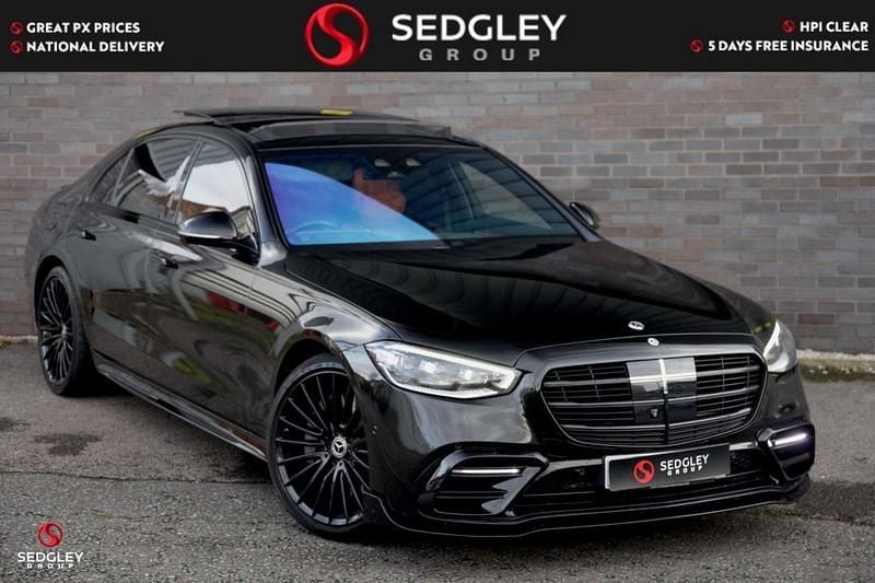 Used Mercedes S500L AMG Line Premium Plus 2022 Grey Sedan